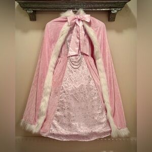 Pink Princess Dress with Tiara